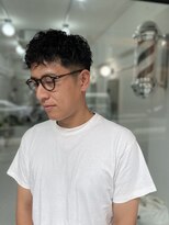 ウェルネス(Wellness)&nbsp;【ウェルネスバーバーショップ】ビジネスフェードカット