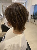 グランアディクト(Gran addict)&nbsp;ひし形シルエット重視★くびれボブ★30代40代50代/アースカラー