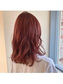メルティカラー/くびれヘア/ビタミンカラー/着物ヘア