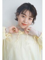 パール(PearL)&nbsp;【PearL】ショートパーマ×オリーブベージュカラー