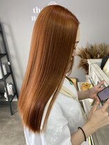 ヘアー アンド ビューティー ザ エフ 西尾店(Hair Beauty the F)&nbsp;アプリコットオレンジ