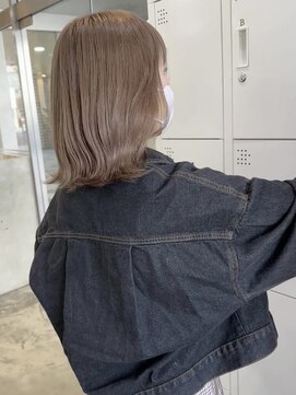 イェッカ パビル(YECCA pabil) 愛されミルクティー（ブリーチ1回）