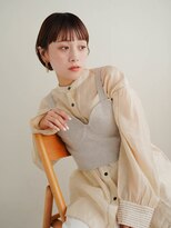 ムク 甲府(muku.)&nbsp;前髪/ココアベージュ/小顔に見せるヘア/オリーブグレー[甲府駅]