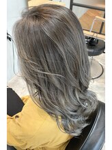 ユニヘアデザイン 徳島店(Uni. hair design) 3Dカラー×スモーキーベージュ