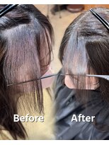 アールヘアー(ar hair) 【市川諒】髪質改善ストレート 前髪だけでも施術可能です○