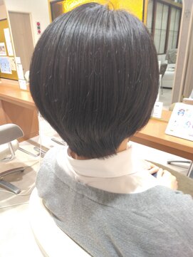 アメイジングヘアー 中沢店(AMAZING HAIR) 丸みショート/大人ひし形ショート/艶感/ナチュラル/上品ショート