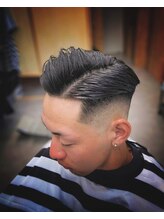 フジヤマバーバーショップ エビス(FUJIYAMA BARBER SHOP ebisu) スキンフェードクラシックskinfadeclassic【ebisu】