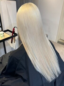 ベレーザ 渋谷(BELEZA) 7905ニュアンスカラーホワイトアッシュハイトーンカラー韓国ヘア