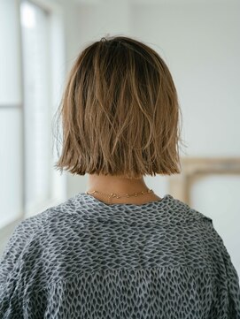アラワラブルー(arrawarra blue) ざっくり切りっぱなしボブ/20代/30代/40代/50代/南町/倉敷
