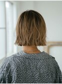 ざっくり切りっぱなしボブ/20代/30代/40代/50代/南町/倉敷