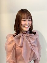 アリーズ シブヤ(ALLYS shibuya) 顔周りレイヤー 似合わせカット ミディアムレイヤー