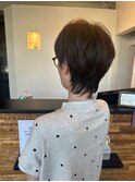 大人女性のエイジングケア 白髪染め/白髪ぼかしハイライト#1