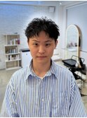 スパイキーショート/ピンパーマ/ベリーショート