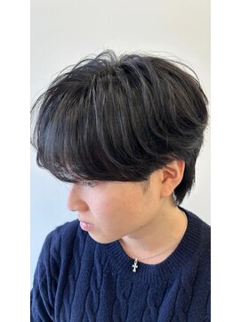 ゴウトゥデイシェアサロン 町田店(GO TODAY SHAiRE SALON) シースルーマッシュ【町田メンズカット】