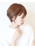 【 Ｉ. 】30代からの襟足すっきり前下がりショートボブ　川口