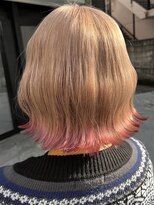 ミル(1001 mille)&nbsp;裾カラー/イルミナカラー/ピンクカラー