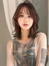 アグ ヘアー フルオール 所沢店(Agu hair fruor) 《Agu hair》縮毛風小顔パーマ×numberA.ケアオイルスリーク