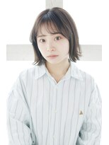 アウラ(Aula by marbles)&nbsp;オリーブベージュ/シースルー/外ハネボブ[横浜]