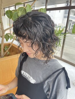 ロアバイレイ 北熊本店(LoRe by RAY)の写真/【熊本/北区】髪質やクセを見極めてあなたに似合うパーマをご提案♪再現性の高いパーマで毎朝のセットも◎