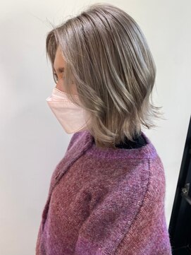 ジーナ 船橋(Zina) 髪質改善＊マチルダボブアッシュカラー＊美髪【Zina船橋】