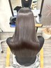 【ご新規様限定】圧倒的艶髪☆髪質改善ストレート+カット
