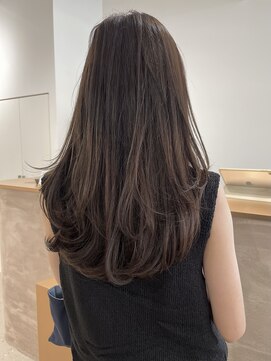 ノウハウ タニマチ(KNOWHOW tanimachi) ふわっとレイヤー/ワンカールヘア/柔らかグレージュカラー