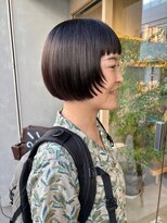 ペレ(pele)&nbsp;マッシュボブマッシュショート前上がりボブオン眉ミニボブ