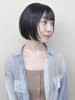 ラウンジ モリオ イケブクロ(Lounge MORIO Ikebukuro)&nbsp;＊ミニボブ切りっぱなしボブ耳かけボブ大人顎ラインボブ小顔ボブ