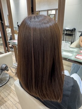 ゼル アヴェダ ららぽーと富士見(ZELE AVEDA) ツヤサラミディアムストレート