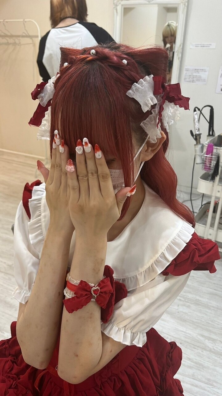 特殊ヘアセット3600円)猫耳量産型オタク推し活ヘアメイク：L260107568