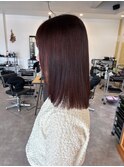 20代30代艶髪ピンクブラウン