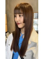 グッドネイバーズ 北千住(GOOD NEIGHBORS kitasenjyu) 姫カット×マロンブラウン【GOODNEIGHBORS 北千住】