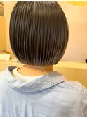 似合わせカット＋透明感カラー