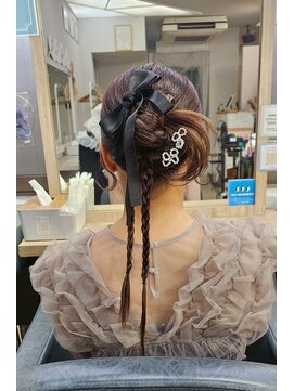 ファースト 祇園本店(first) 【ヘアセットサロンfirst】カチモリヘア♪