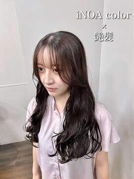 ＊ラベンダーアッシュ×美髪質感のイノアカラー＊