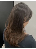 ピリオド 赤坂(Period.) ミディアムレイヤーカット 髪質改善ケラテイン 赤坂見附