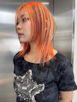 ヌル 神宮前店(Null)&nbsp;スラッシュカラー/デザインカラー/ケアブリーチカラー/姫ウルフ