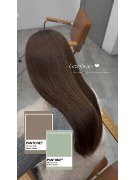 ネクストハラジュク(NEXT HARAJUKU) 透明感カラー/ベージュ/髪質改善/レイヤーカット