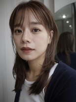 ヌヌ 渋谷 原宿 明治神宮前(nunu) レイヤーカットウルフカットボブグレージュオリーブべージュ