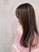 キートス ヘアセッション(KiitoS hair session)&nbsp;重見え回避！透明感ハイライトで作る軽やかロング