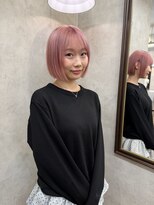 ウタリ(utari)&nbsp;ハイトーンボブ【難波 桜川/ケアブリーチ】