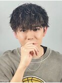 メンズカット/ビジネスショート/ニュアンスパーマ[理容室/大宮]