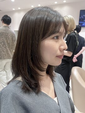 ピークアブー アヴェダ ギンザシックス(PEEK-A-BOO AVEDA GINZASIX) 似合わせ/ミディアムレイヤー/髪質改善/顔まわりレイヤー◆