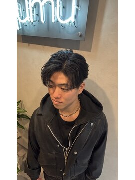 クム 横浜(qumu) "RIKITO"  フェザーパーマ
