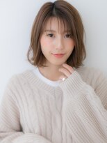カバーヘア 上尾西口店(COVER HAIR)&nbsp;クロスパーマプレトワカラーハッシュカット外ハネボブ20代30代W