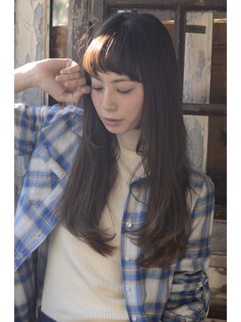 ヘア デザイン チアフル(hair design cheerful) やりすぎ感のないナチュラルロング☆【センター南チアフル】