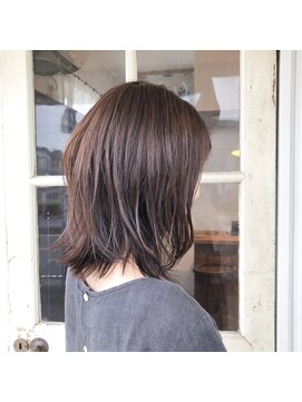 エバーグリーン(evergreen) 【エバーグリーン】縛れる長さのミディアムレイヤー【中島】