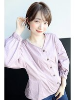 メモリーズ 銀座(Memories)&nbsp;【Memories】デザインカラー　ハイライト　ハンサムショート