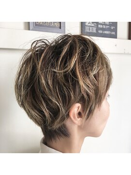ジェルム ヘアーワークス(germe hair works) 無造作ショート