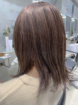 テトヘアー(teto hair) ラベンダーベージュ、透け感カラー、パープル